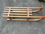 Houten slee met touw, Ophalen of Verzenden, Rem, Gebruikt, Hout