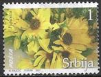 Servië 2007 mi.167 flora ZONNEHOEDBLOEMEN nom.1, Verzenden, Overige landen, Gestempeld