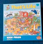 That's Life puzzel 1000 stukjes, Ophalen of Verzenden, 500 t/m 1500 stukjes, Nieuw, Legpuzzel