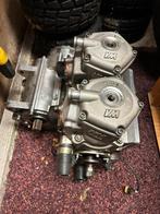 VM Racing twin kartblok 2x125cc met kist vol extra’s, Ophalen of Verzenden, Gebruikt
