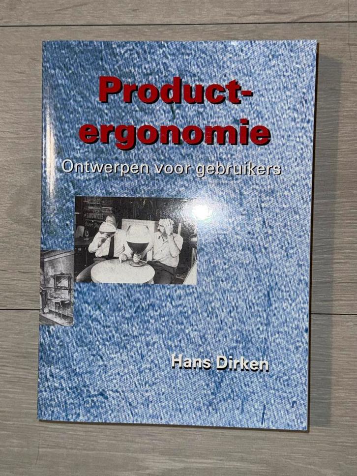 Productergonomie - HBO-V, Boeken, Studieboeken en Cursussen, Zo goed als nieuw, HBO, Beta, Ophalen of Verzenden