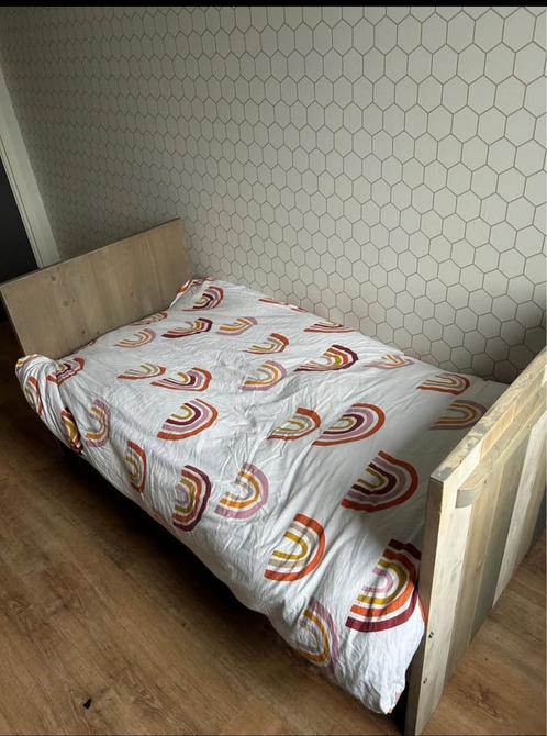 Peuterbed en (deken)kist Bopita, Kinderen en Baby's, Kinderkamer | Bedden, Zo goed als nieuw, 140 tot 160 cm, 70 tot 85 cm, Matras