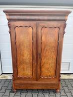 Mahonie biedermeier meidenkast kleding linnen leg kind baby, Antiek en Kunst, Antiek | Meubels | Kasten, Ophalen