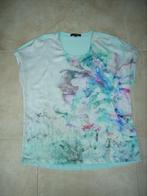 Nieuwstaat: Bonita top met aquarelprint+ mintgroene rug mt L, Maat 42/44 (L), Bonita, Ophalen of Verzenden, Zo goed als nieuw