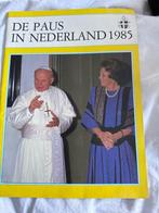 De paus in Nederland 1985, 20e eeuw of later, Ophalen of Verzenden, Zo goed als nieuw, Meerdere auteurs