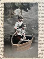 1917 In een roeibootje (GG), Ophalen of Verzenden, Voor 1920, Gelopen, Kinderen