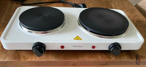 Blokker 2-pits kookplaat, Witgoed en Apparatuur, Kookplaten, Zo goed als nieuw, Vrijstaand, Elektrisch, 3 kookzones of minder