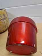 bloempot rood aardewerk, Ophalen of Verzenden