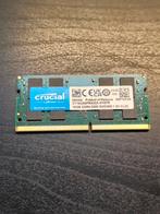 Crucial 16GB ddr4 RAM Sodimm 3200mhz, Computers en Software, RAM geheugen, DDR4, Ophalen of Verzenden, Zo goed als nieuw, Laptop