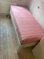 Auping Auronde verstelbaar seniorenbed 90x200 excl. matras, Ophalen, 90 cm, Eenpersoons, Wit