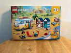 LEGO Creator 31138 Beach Camper Van - Zo goed als nieuw, Ophalen of Verzenden, Zo goed als nieuw, Complete set, Lego
