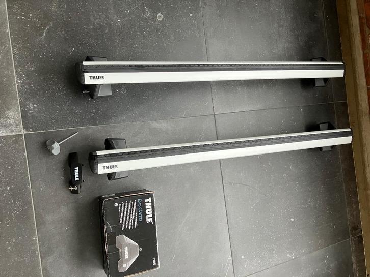 Thule wingbar dakdragers, Auto diversen, Dakdragers, Zo goed als nieuw, Ophalen