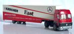 Herpa H0: Renault tekker met oplegger "AMG Kärcher East", Hobby en Vrije tijd, Modelauto's | 1:87, Ophalen of Verzenden, Zo goed als nieuw
