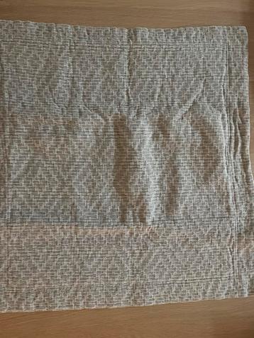 Grijs/beige kussen zara