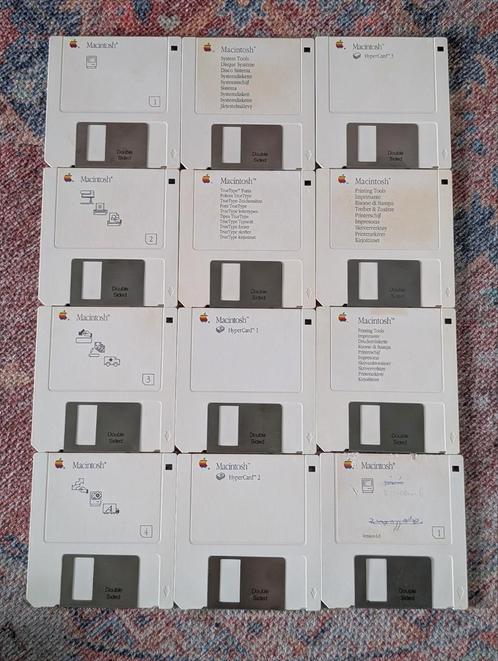 Originele Apple Macintosh 3.5" Diskettes, Computers en Software, Vintage Computers, Ophalen of Verzenden