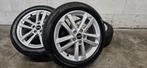 17" Audi A3 S3 Octavia Golf orig velgen winterbanden zgan, Auto-onderdelen, Banden en Velgen, Gebruikt, Banden en Velgen, 17 inch