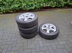 Aluminiumvelgen met winterbanden, Auto-onderdelen, Banden en Velgen, Ophalen, Gebruikt, 16 inch, Banden en Velgen