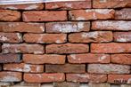 Oude Friese rode handvorm steen ca 21 x 4.5 cm 40.000 stuks!, Doe-het-zelf en Verbouw, Metselstenen, Verzenden, Gebruikt, Bakstenen