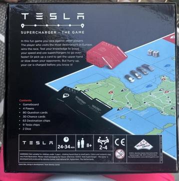 Collector’s item Tesla Supercharger bordspel – Gelimiteerd beschikbaar voor biedingen