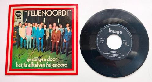 Feyenoord platensingle met hoogtepunten verslag Finale 1969, Verzamelen, Sportartikelen en Voetbal, Gebruikt, Feyenoord, Verzenden