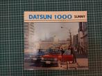 Datsun 1000 brochure, Ophalen of Verzenden, Gelezen, Nissan