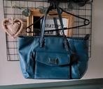 Guess Petrol Tas - Stijlvol en Praktisch!, Ophalen of Verzenden, Zo goed als nieuw, Blauw, Handtas