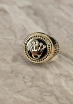 Prachtige Rolex 14k gouden ring maat 21mm