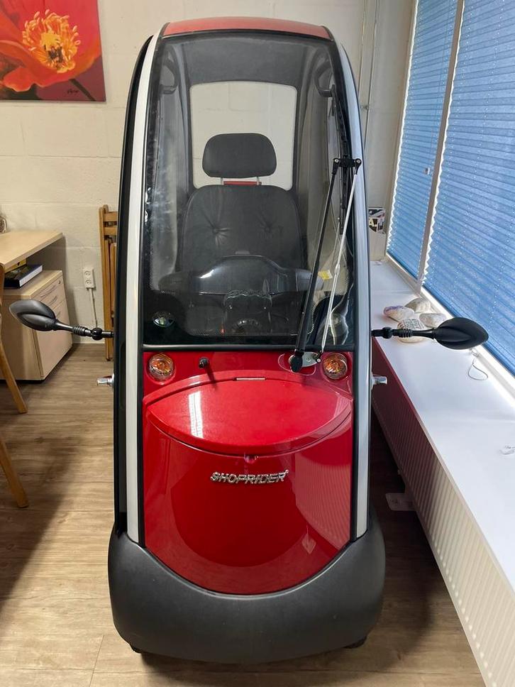 Mango Scootmobiel Napoleon rood, Diversen, Brommobielen en Scootmobielen, Zo goed als nieuw, Mango, 16 km/u of meer, Ophalen