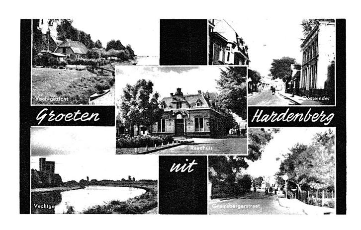 970541 Hardenberg OV jr 50 60 Nette oude kaart Onbeschreven, Verzamelen, Ansichtkaarten | Nederland, Ongelopen, Overijssel, 1960 tot 1980
