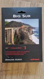 Audioquest Big Sur 3.5mm naar RCA, 1m lang, Audio, Tv en Foto, Audiokabels en Televisiekabels, Ophalen of Verzenden, Zo goed als nieuw