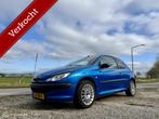Peugeot 206 1.4 Air-line, BJ 2005, Airco, Velgen, APK, Auto's, Voorwielaandrijving, 31 €/maand, 4 cilinders, Blauw