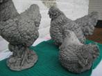 betonnen beeld kippen, Ophalen, Nieuw, Beton, Dierenbeeld