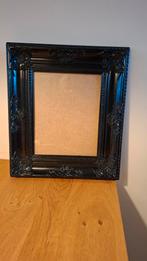 Zwarte (foto)lijst met forse rand., Huis en Inrichting, Woonaccessoires | Lijsten, Ophalen, Hout, Minder dan 50 cm, Minder dan 50 cm
