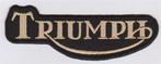 Triumph stoffen opstrijk patch embleem #13, Ophalen of Verzenden, Nieuw