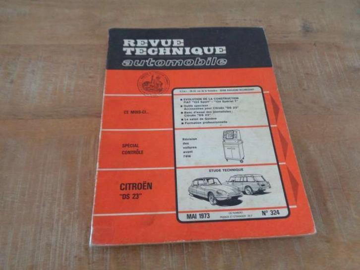 Citroen DS-23 Vraagbaak Revue Technique Werkplaatshandboek, Boeken, Auto's | Boeken, Gelezen, Citroën, Verzenden