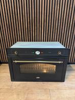 Prachtige Antraciet Boretti inbouw oven (Gratis bezorgen), 5258sh, Hete lucht, Ophalen of Verzenden, Zo goed als nieuw