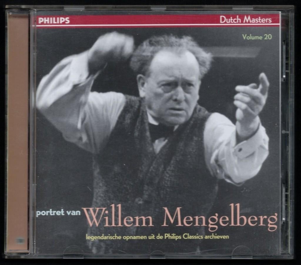 Portret van Willem Mengelberg - Dutch Masters Vol 20, Cd's en Dvd's, Ophalen of Verzenden, Romantiek, Gebruikt, Orkest of Ballet