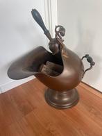 Antieke Helmkit Groot met schep, Ophalen, Koper