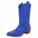 Dames cowboy western laarzen kobalt blauw 37 38 39 40 41 42, Ophalen of Verzenden, Nieuw, Blauw, Hoge laarzen