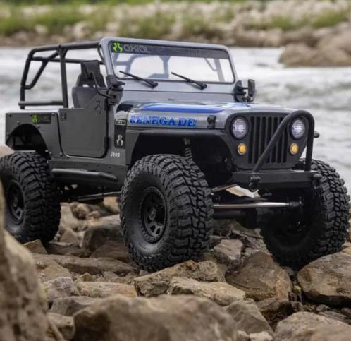 Axial scx 10 Jeep cj 7, Hobby en Vrije tijd, Modelbouw | Auto's en Voertuigen, Nieuw, Ophalen of Verzenden