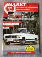 Oldtimer Markt: BMW 02 serie, DKW F8, Alfa Spider, CZ, Ophalen of Verzenden, Gelezen, Algemeen