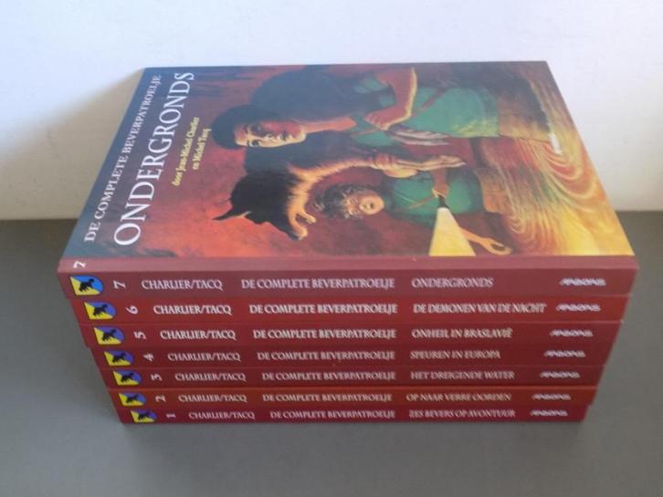 De Beverpatroelje ~ Complete serie Integrale HC's 1 t/m 7, Boeken, Stripboeken, Zo goed als nieuw, Eén stripboek, Ophalen of Verzenden