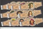reeks 6667   schilders 1-10   sigarenbandjes, Verzamelen, Rookartikelen, Aanstekers en Luciferdoosjes, Verzenden, Sigarenbandjes