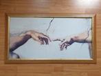 Schilderij de schepping van Adam, Ophalen, Gebruikt, 50 tot 75 cm, Schilderij