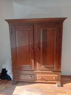 Te koop bruin eiken kast, Ophalen, Gebruikt, 100 tot 150 cm, 150 tot 200 cm