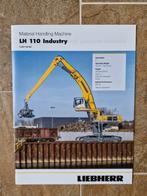 Liebherr LH110 folder brochure, Boeken, Ophalen of Verzenden, Zo goed als nieuw