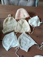 6 mutsjes voor pop kk., Antiek en Kunst, Antiek | Speelgoed, Ophalen of Verzenden