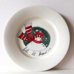 Dinerborden en Mokken Solids Kerstservies “Let is Snow”, Huis en Inrichting, Keuken | Servies, Overige materialen, Overige typen