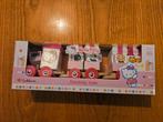 Houten trein- Hello Kitty Stapeltrein - Eichhorn- Nieuw!, Ophalen of Verzenden, Nieuw, Duw- of Trekspeelgoed
