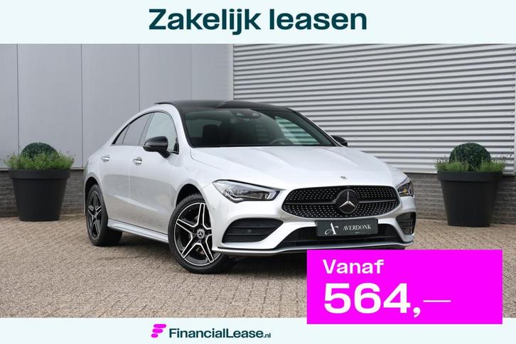 Mercedes-Benz CLA 250 e AMG Night Edition NAP|Pano|360cam|He, Auto's, Mercedes-Benz, Bedrijf, Lease, Financial lease, CLA, ABS